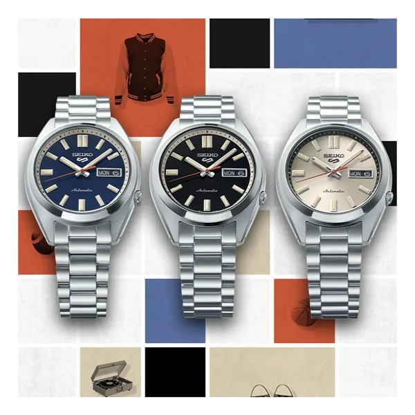 Seiko 5 Sports SNXS SRPK87 Lacivert Erkek Kol Saati - Görsel 6