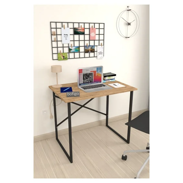 Bofigo Hugo 60x90 cm Çam Çalışma Masası - Görsel 6