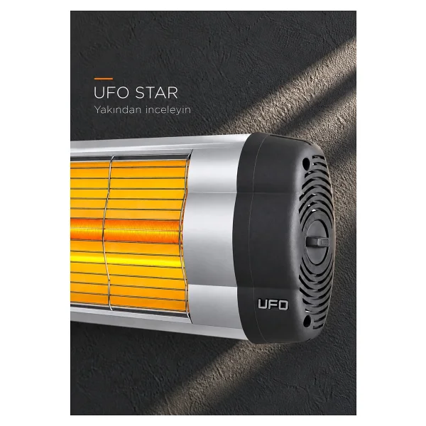Ufo Star S/29 2900 W Infrared Isıtıcı - Ayak Hariç - Görsel 2