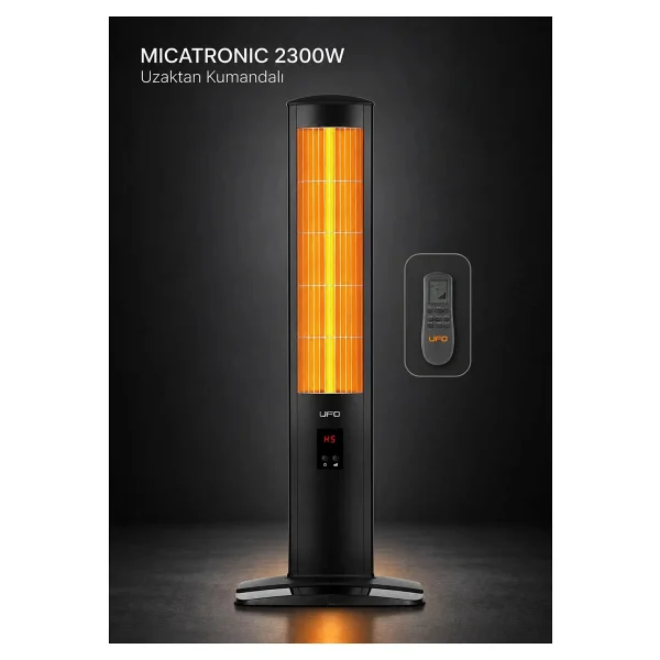 Ufo Micatronic 23/UK 2300 W Uzaktan Kumandalı Infrared Isıtıcı - Görsel 9
