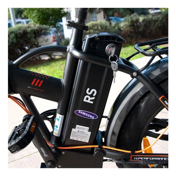 RKS RS3 Pro X 250 W Siyah Katlanabilir Elektrikli Bisiklet - Görsel 6