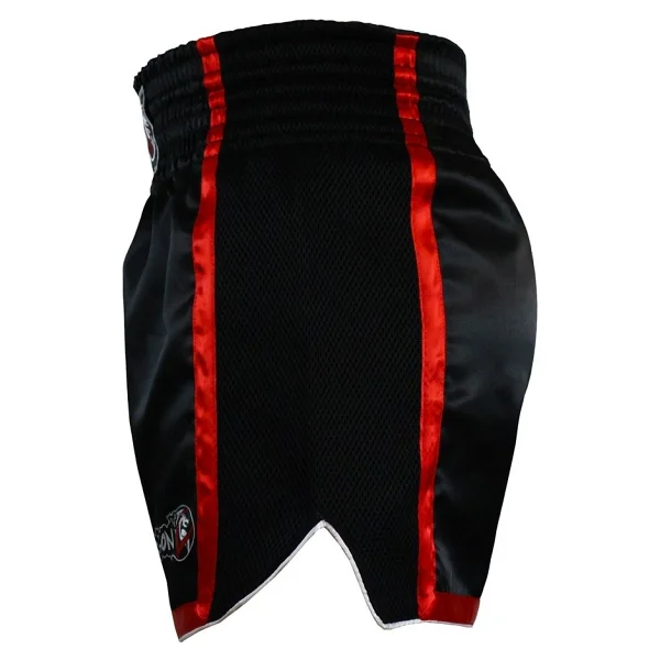DragonDo MT3092 Muay Thai Kick Boks Şortu Dijital Baskılı Siyah Şort - Görsel 3