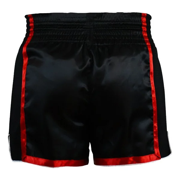 DragonDo MT3092 Muay Thai Kick Boks Şortu Dijital Baskılı Siyah Şort - Görsel 4