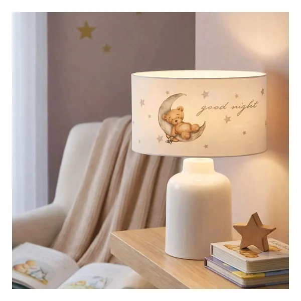 Homing AYD-3051 Kumaş Baskılı Çocuk Odası Abajur - Görsel 5