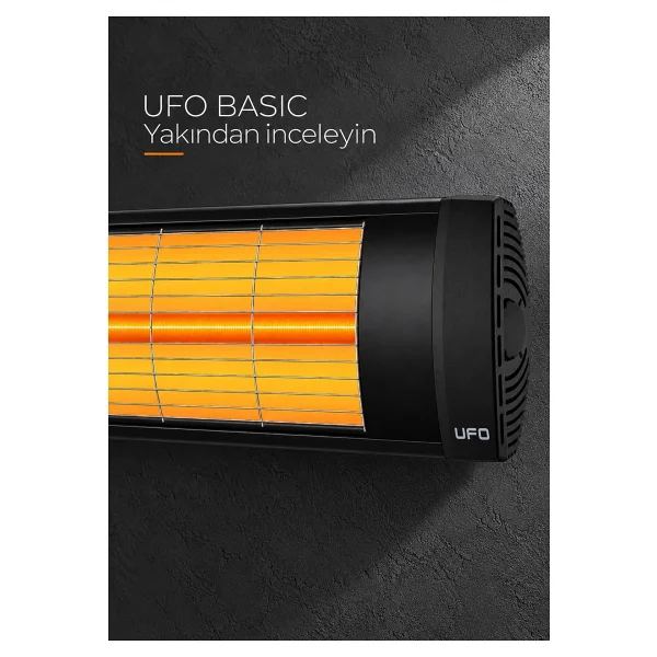 Ufo Basic 2300 W Infrared Isıtıcı - Görsel 6