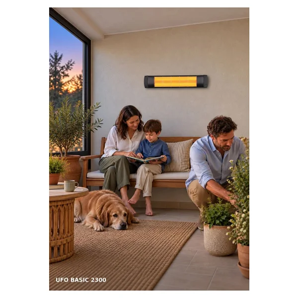 Ufo Basic 2300 W Infrared Isıtıcı - Görsel 8