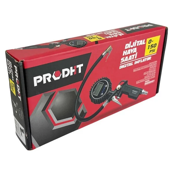 PRODHT Dijital Hava Saatli Lastik Şişirme Tabancası 0-150 Psı - Görsel 10