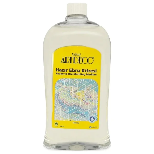 Artdeco 1 lt Sıvı Hazır Ebru Kitresi - Görsel 2