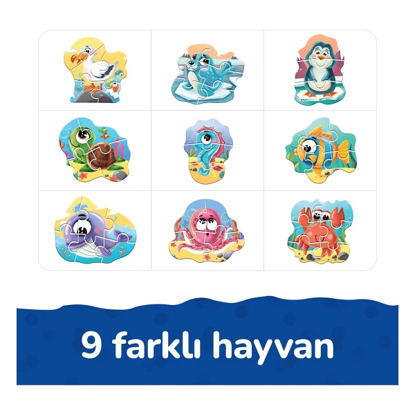 Circle Toys My Best Puzzle Ocean Animals - Görsel 6