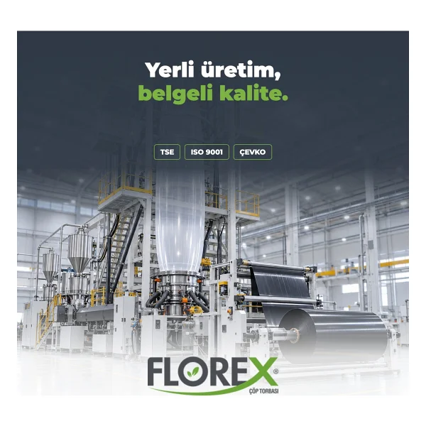 Florex Endüstriyel Orta Boy Çöp Poşeti 20'li 25 Adet - Görsel 8
