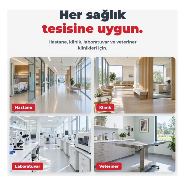 Florex Tıbbi Atık Baskılı Büyük Boy ( 60x85 cm ) Çöp Poşeti 10 Rulo 10x10=100 - 60 x 85 cm - Görsel 7