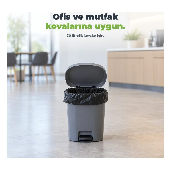 Florex Standart Orta Boy Çöp Poşeti 20'li 10 Adet - Görsel 8