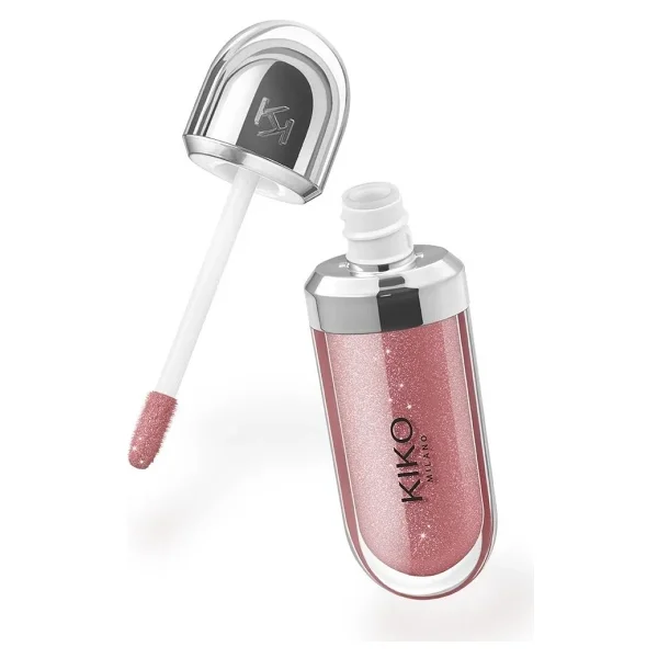 KIKO Milano 3D Hydra Lipgloss Nemlendirici Dudak Parlatıcısı 32 Pearly Natural Rose - Görsel 4
