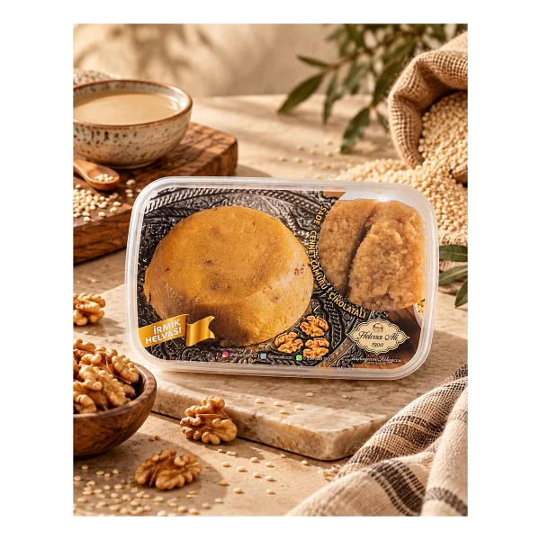 Helvacı Ali Sade Irmik Helvası 500gr - 500 gr - Görsel 5