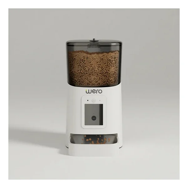 Wero Smart Pet Feeder 6 lt Metal Kameralı Akıllı Mama Kabı - Görsel 7