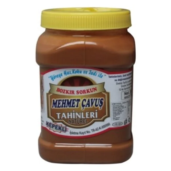 Mehmet Çavuş Kepekli Bozkır Tahini Plastik Kutu 1 kg - Görsel 3