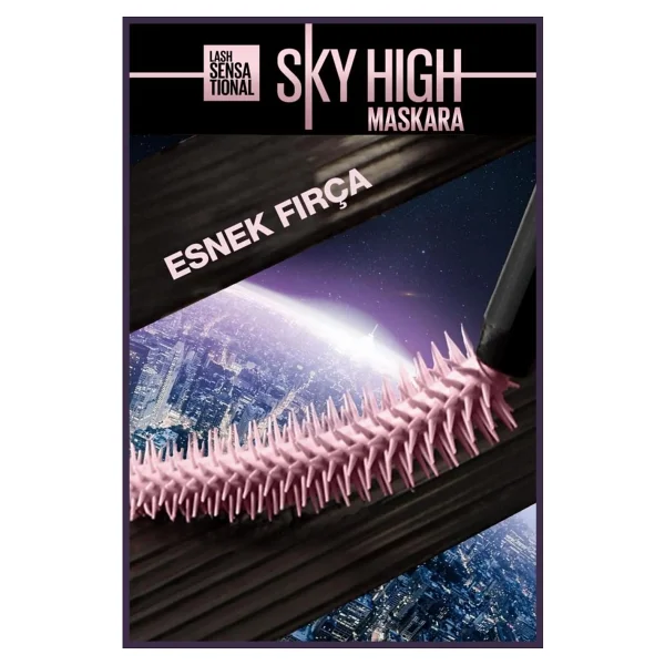 Maybelline New York Lash Sensational Sky High Plum Twilight Maskara - Görsel 10