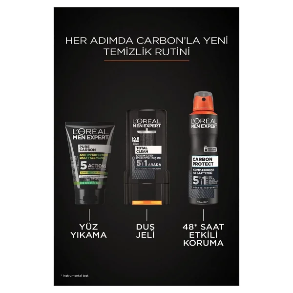 L'Oreal Paris Men Expert Carbon Protect 50 ml Erkek Roll-On - Görsel 5