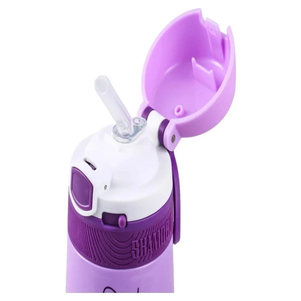Shamobo 350 ml Pipetli Çelik Matara - Görsel 7