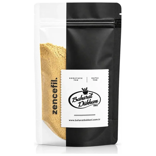Baharat Dükkanı Zencefil Toz 60gr - 60 gr - Görsel 5