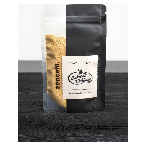 Baharat Dükkanı Zencefil Toz 60gr - 60 gr - Görsel 9