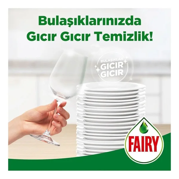 Fairy 2600 ml 2'li Limonlu Sıvı Bulaşık Deterjanı - Görsel 6
