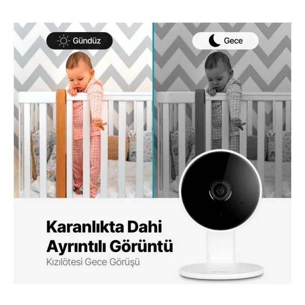 Ttec Wizi 2AGK03 Full HD Wi-Fi Güvenlik Kamerası - Görsel 3