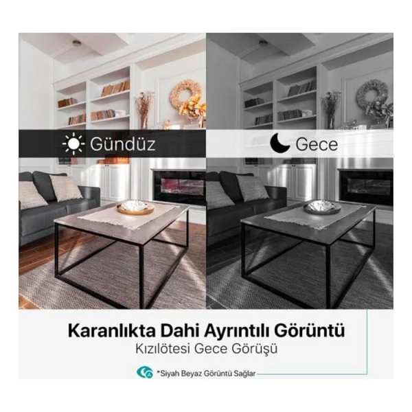 Ttec Wizi Pro 2AGK02 Full HD IP Wi-Fi Güvenlik Kamerası - Görsel 4