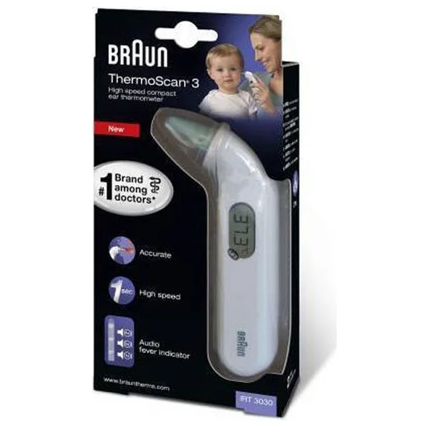 Braun ThermoScan 3 IRT 3030 Kulaktan Ateş Ölçer - Görsel 7