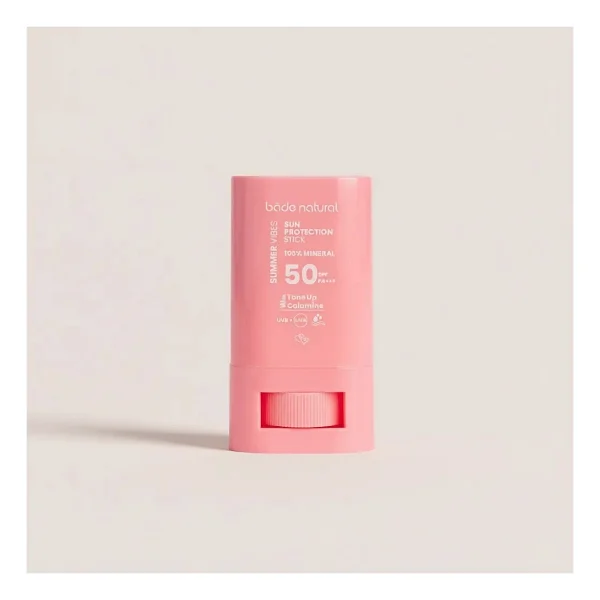 Bade Natural Ton Eşitleyici ve Aydınlatıcı Pembe 16 gr 50 Faktör Stick Güneş Kremi - Görsel 9
