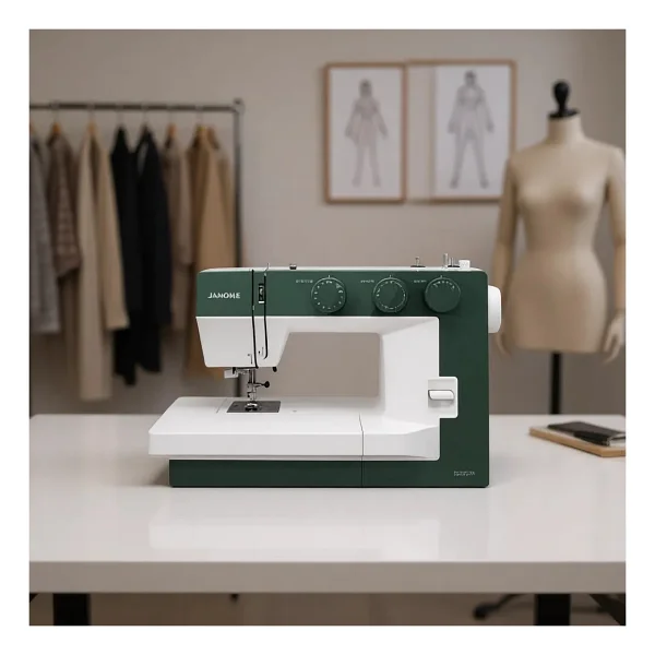 Janome 1522GN Yeşil Taşınabilir Dikiş Makinesi - Görsel 8
