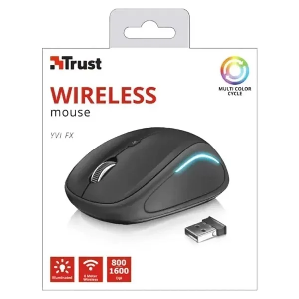 Trust 22333 Yvi FX Siyah Wireless Optik Mouse - Görsel 7