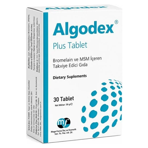 Algodex Plus 30 Tablet - Görsel 4