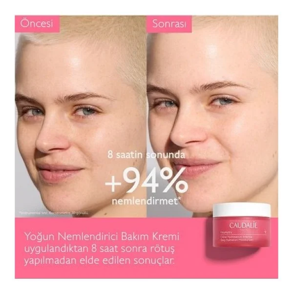 Caudalie VinoHydra Deep Hydration Nemlendirici 50 ml - Görsel 10