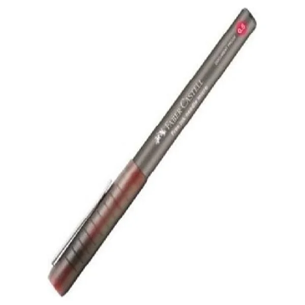 Faber-Castell Free Ink Needle 0.5 mm Kırmızı Roller Kalem - Görsel 4