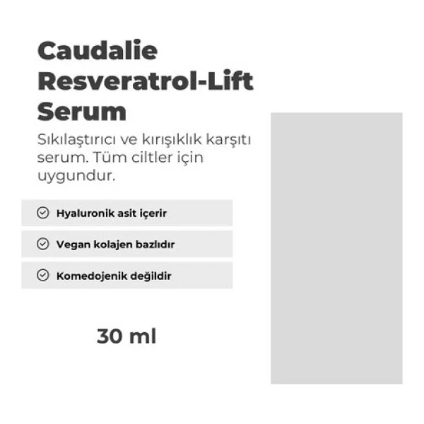 Caudalie Kolajenli Sıkılaştırıcı Serum 30 ml - Tüm Cilt Tiplerine Uygun Günlük Yaşlanma Karşıtı Bakım - Görsel 4