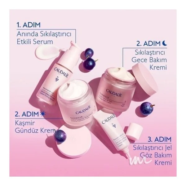 Caudalie Kolajenli Sıkılaştırıcı Serum 30 ml - Tüm Cilt Tiplerine Uygun Günlük Yaşlanma Karşıtı Bakım - Görsel 8