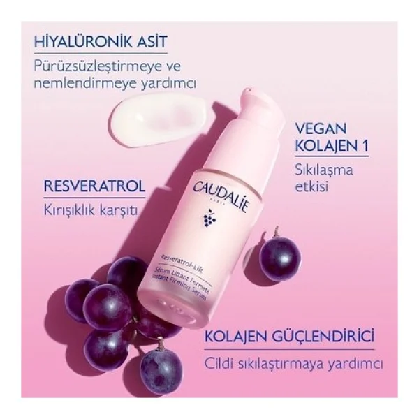Caudalie Kolajenli Sıkılaştırıcı Serum 30 ml - Tüm Cilt Tiplerine Uygun Günlük Yaşlanma Karşıtı Bakım - Görsel 9
