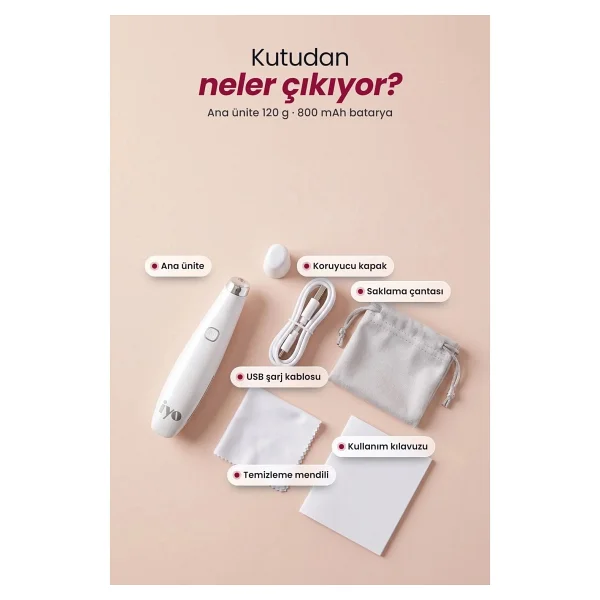 İyo Revitalizing Eye Massager Göz Çevresi Bakım Cihazı - Görsel 5