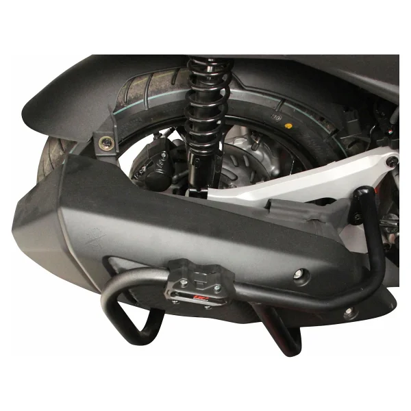 GP KOMPOZİT GP Kompozit SYM Jet X 125 2022-2024 Uyumlu Egzoz Koruma Demiri Siyah - Görsel 3