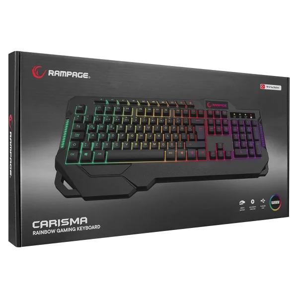 Rampage Carisma KB-R46 Kablolu Oyuncu Klavyesi - Görsel 7