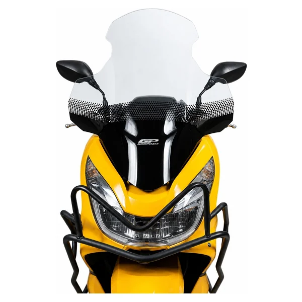 GP Kompozit Honda PCX 125 / 150 2014-2017 Uyumlu Elcikli Ön Cam Şeffaf 77 cm - Görsel 2