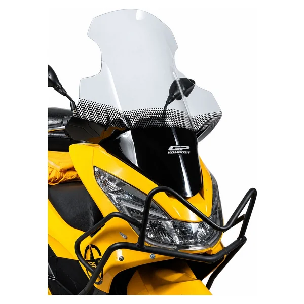 GP Kompozit Honda PCX 125 / 150 2014-2017 Uyumlu Elcikli Ön Cam Şeffaf 77 cm - Görsel 3