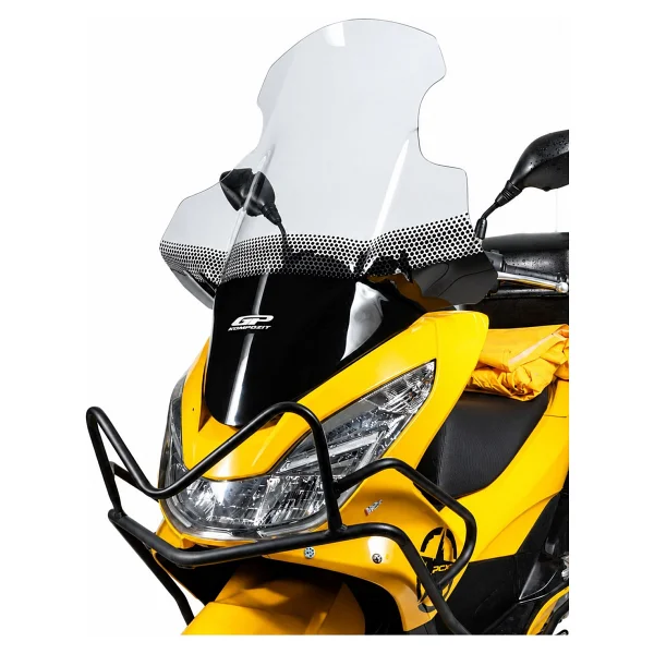 GP Kompozit Honda PCX 125 / 150 2014-2017 Uyumlu Elcikli Ön Cam Şeffaf 77 cm - Görsel 4
