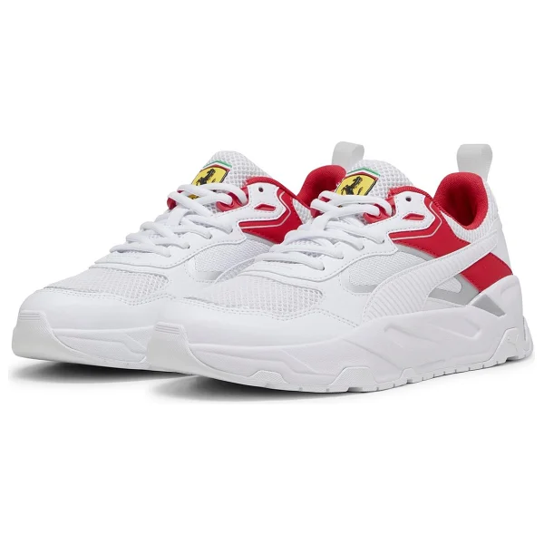 Puma Scuderia Ferrari Trinity 307950-02 Beyaz Erkek Spor Ayakkabı - Görsel 2