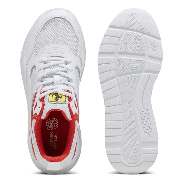 Puma Scuderia Ferrari Trinity 307950-02 Beyaz Erkek Spor Ayakkabı - Görsel 3