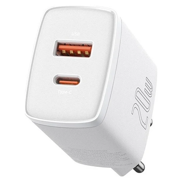 Baseus Compact 20 W Beyaz Hızlı Şarj Adaptörü - Görsel 7