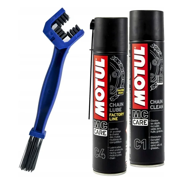 Motul C1, C4, Zincir Temizleme Fırçası Seti - Görsel 4