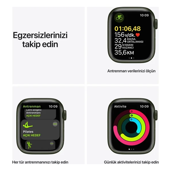 Apple Watch Series 7 GPS 41mm Akıllı Saat - Görsel 6