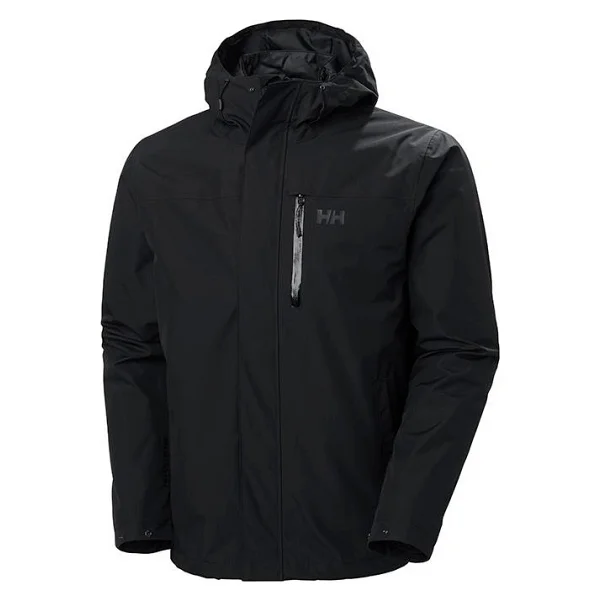 Helly Hansen Juell 3IN1 HHA.53679-990 Kapüşonlu Siyah Erkek Mont - Görsel 2